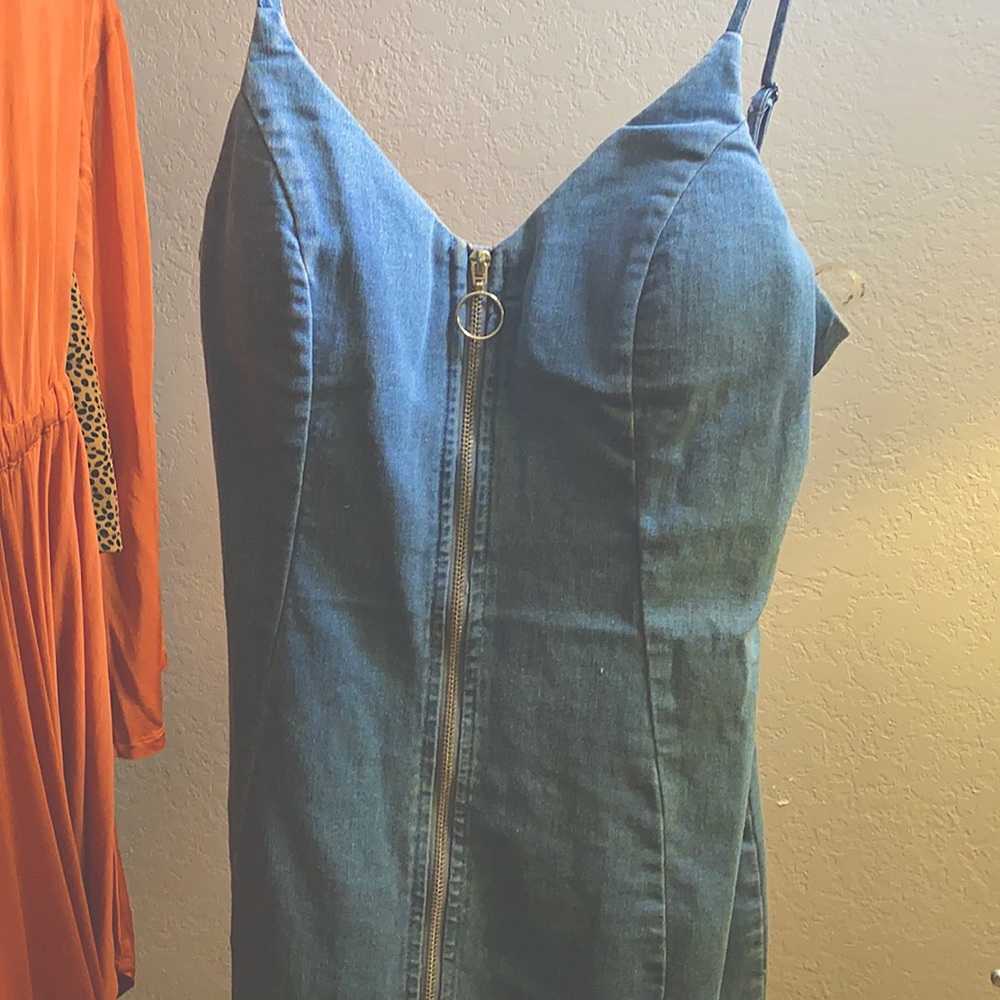 blue jean dress